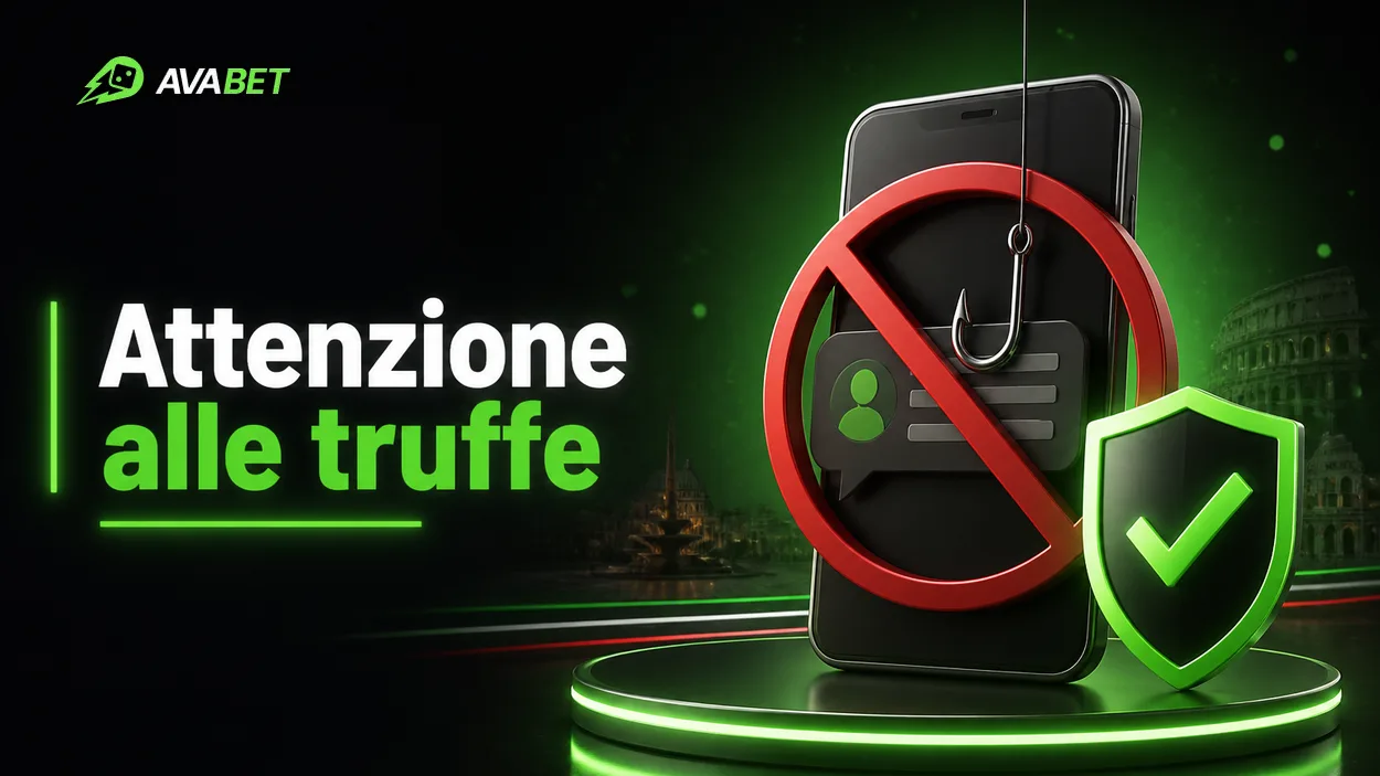 Telefono con avviso di truffa